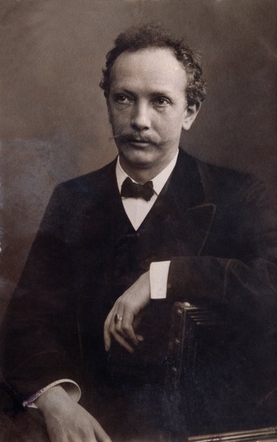 Richard Strauss (1864-1949) német zeneszerző portréja. alkotó: Italian Photographer