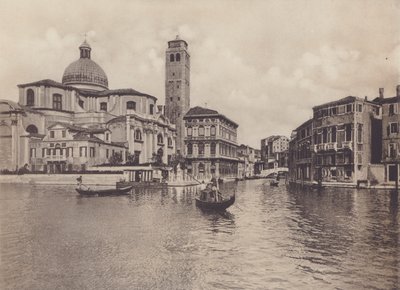 Rio Cannareggio és Palazzo Labia (f/w fotó) alkotó: Italian Photographer