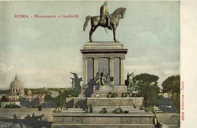 Róma, Olaszország, Garibaldi emlékmű alkotó: Italian Photographer