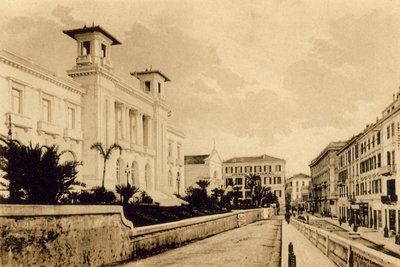 San Remo, Casino Municipale (f/w fotó) alkotó: Italian Photographer