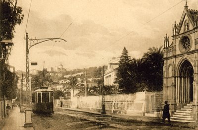 Sanremo, Corso Cavallotti (f/w fotó) alkotó: Italian Photographer
