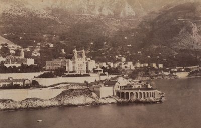 Montecarlo-öböl, 1887.07. (f/w fotó) alkotó: Italian Photographer