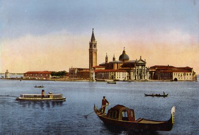 Venezia / Velence: Isola S Giorgio (színes fénykép) alkotó: Italian Photographer