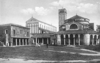 Velence, Torcello, Chiesa Di S Fosca (f/w fotó) alkotó: Italian Photographer