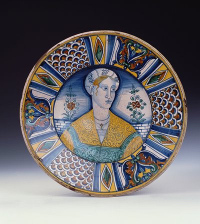 Egy Deruta nagy portrétál, 1530 körül alkotó: Italian School
