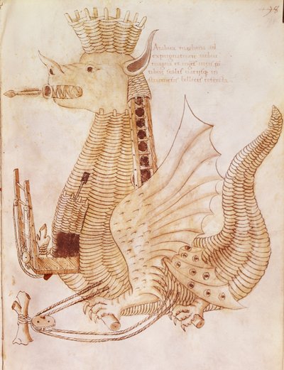 Adja hozzá a 24945 fol.194-es ostromgépet, Robertus Valturius (litho) „De re militari” című művéből alkotó: Italian School