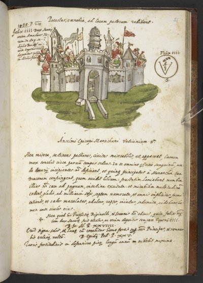 Adja hozzá az MS 17432-t „Joachim of Fiore próféciái és képei a tizenötödik pápáról...” (tinta és szín a papíron) alkotó: Italian School