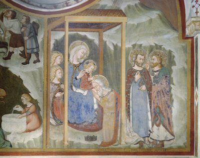 Mágusok imádása, Szűzanya kápolna alkotó: Italian School