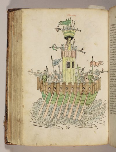 Illusztráció Robertus Valturius (1413-1484) De re militari (A hadművészetről) című művéből. alkotó: Italian School