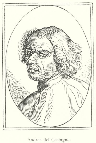 Andrea del Castagno (metszet) alkotó: Italian School