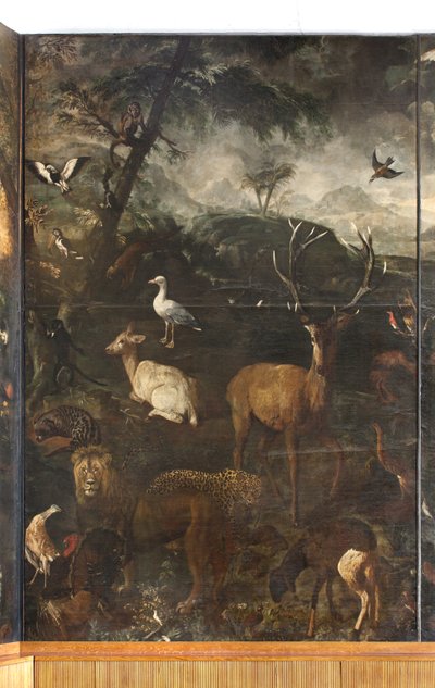 Állatok, Orpheusz mítosza, részlet alkotó: Italian School