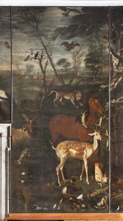 Állatok, Orpheusz mítosza, részlet alkotó: Italian School
