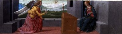 Angyali üdvözlet (panel) alkotó: Italian School