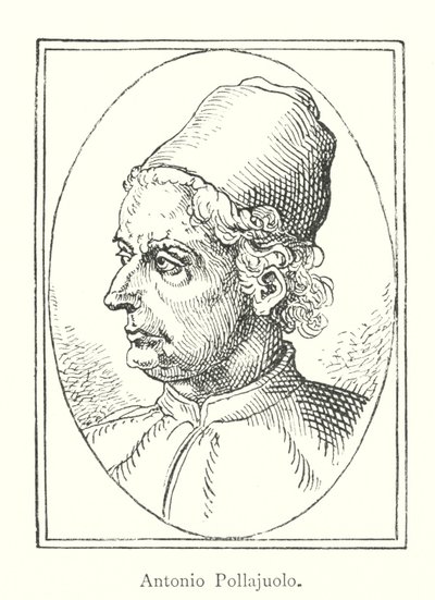 Antonio Pollajuolo (metszet) alkotó: Italian School