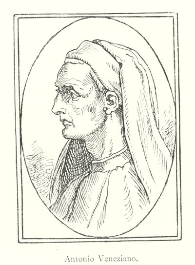 Antonio Veneziano (metszet) alkotó: Italian School