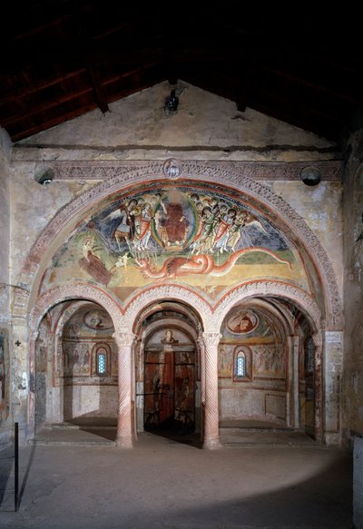 Apokalipszis - freskó alkotó: Italian School