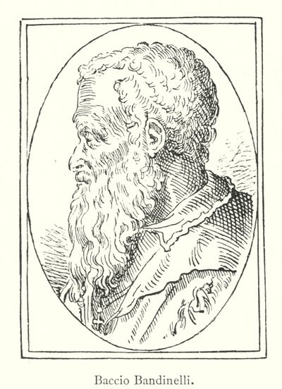 Baccio Bandinelli (metszet) alkotó: Italian School