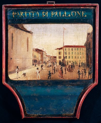 Labdajáték, Olaszország alkotó: Italian School