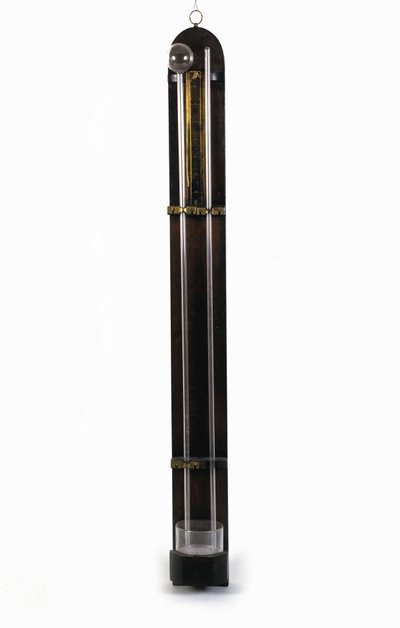 Barométer (higanycső), Evangelista Torricelli vagy Toricelli (1608-1647). Tudományos és Technológiai Múzeum. Milánó alkotó: Italian School
