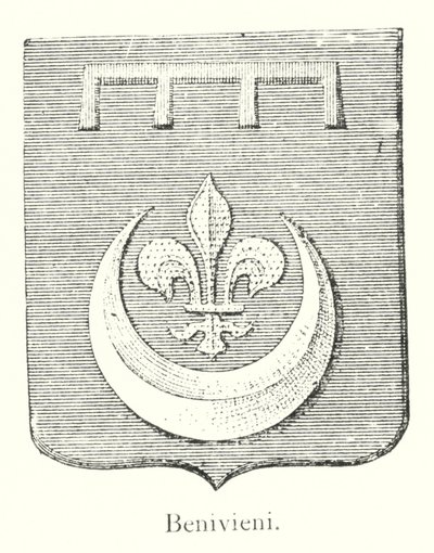 Benivieni (metszet) alkotó: Italian School
