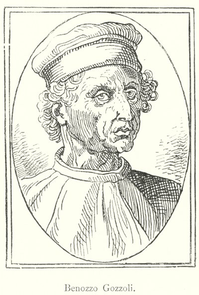 Benozzo Gozzoli (metszet) alkotó: Italian School