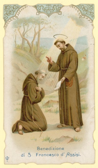 Assisi Szent Ferenc áldása alkotó: Italian School