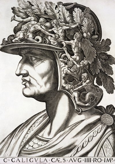 Caligula Caesar (i.sz. 12-41), 1596 alkotó: Italian School