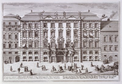 Polgári Ezred kapitányának lakhelye, Bécs alkotó: Italian School