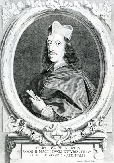 Leopold de Medici bíboros (1617-1675) alkotó: Italian School