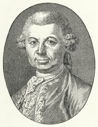 Carlo Gozzi, olasz drámaíró (metszet) alkotó: Italian School