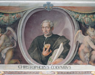 Kolumbusz Kristóf, a Sala del Mappamondóban alkotó: Italian School