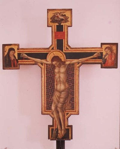 Feszület (tempera fán) alkotó: Italian School
