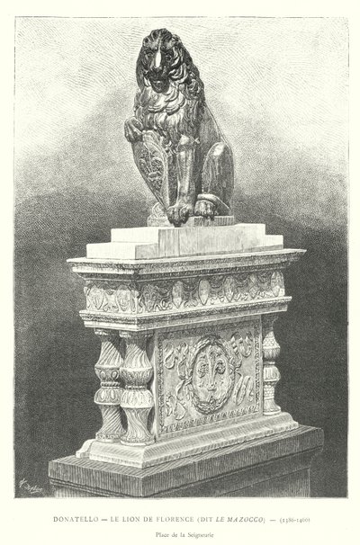 Donatello, Firenze oroszlánja – mondja a Mazocco alkotó: Italian School