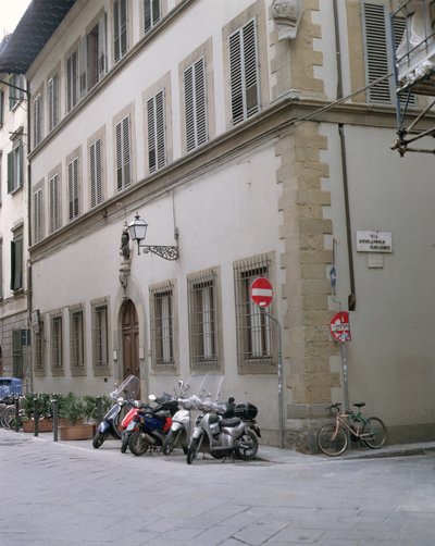 A Casa Buonarroti homlokzata alkotó: Italian School