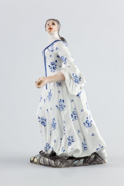 Női figura (porcelán) alkotó: Italian School
