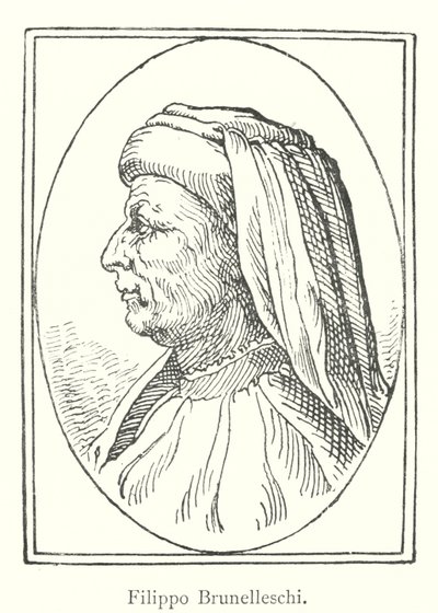 Filippo Brunelleschi (metszet) alkotó: Italian School