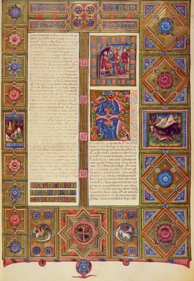 Fol.127r A királyok második könyve, a Borso d