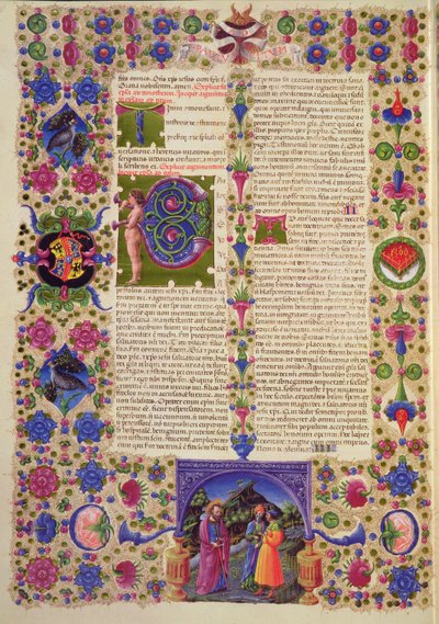 Fol.210v Szent Pál levele Titusnak, a Borso d