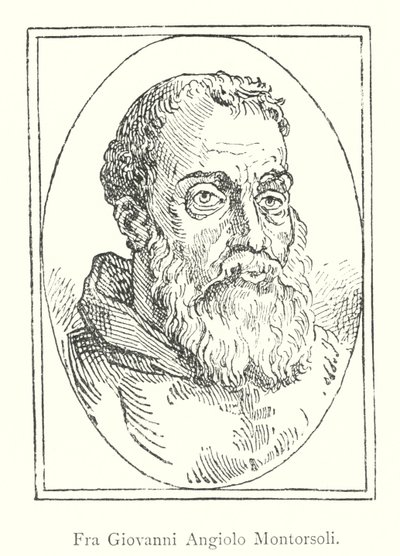 Fra Giovanni Angiolo Montorsoli (metszet) alkotó: Italian School