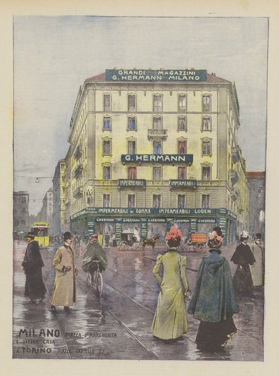G Hermann (színes litó) alkotó: Italian School