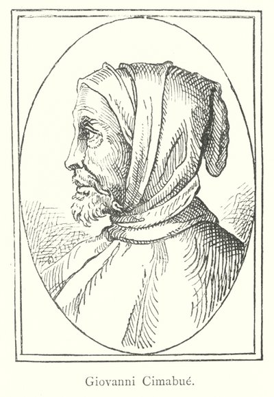 Giovanni Cimabue (metszet) alkotó: Italian School