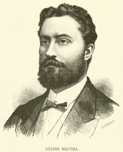 Giovanni Nicotera (metszet) alkotó: Italian School