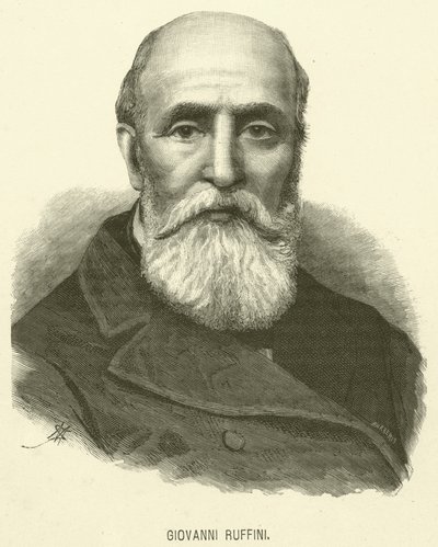 Giovanni Ruffini (metszet) alkotó: Italian School