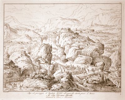 Hannibál átkel az Alpokon alkotó: Italian School