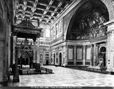 A tribün belső képe alkotó: Italian School