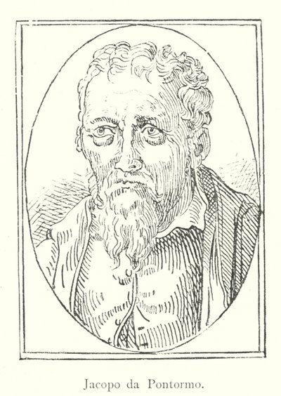 Jacopo da Pontormo (metszet) alkotó: Italian School