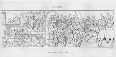 Traianus oszlopa, Traianus oszlopa (metszet) alkotó: Italian School