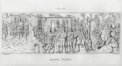 Traianus oszlopa, Traianus oszlopa (metszet) alkotó: Italian School