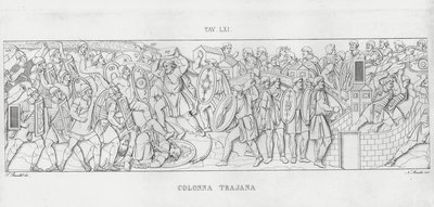 Traianus oszlopa, Traianus oszlopa (metszet) alkotó: Italian School