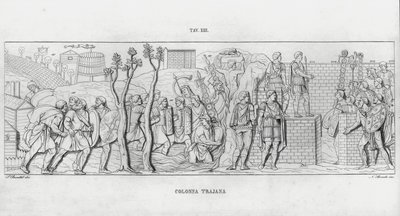 La Colonna Trajana, Traianus oszlopa alkotó: Italian School